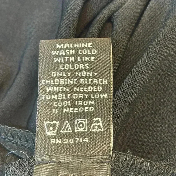 MSK Puff-Sleeve Belted Midi Dress Size M - Picture 13 of 13